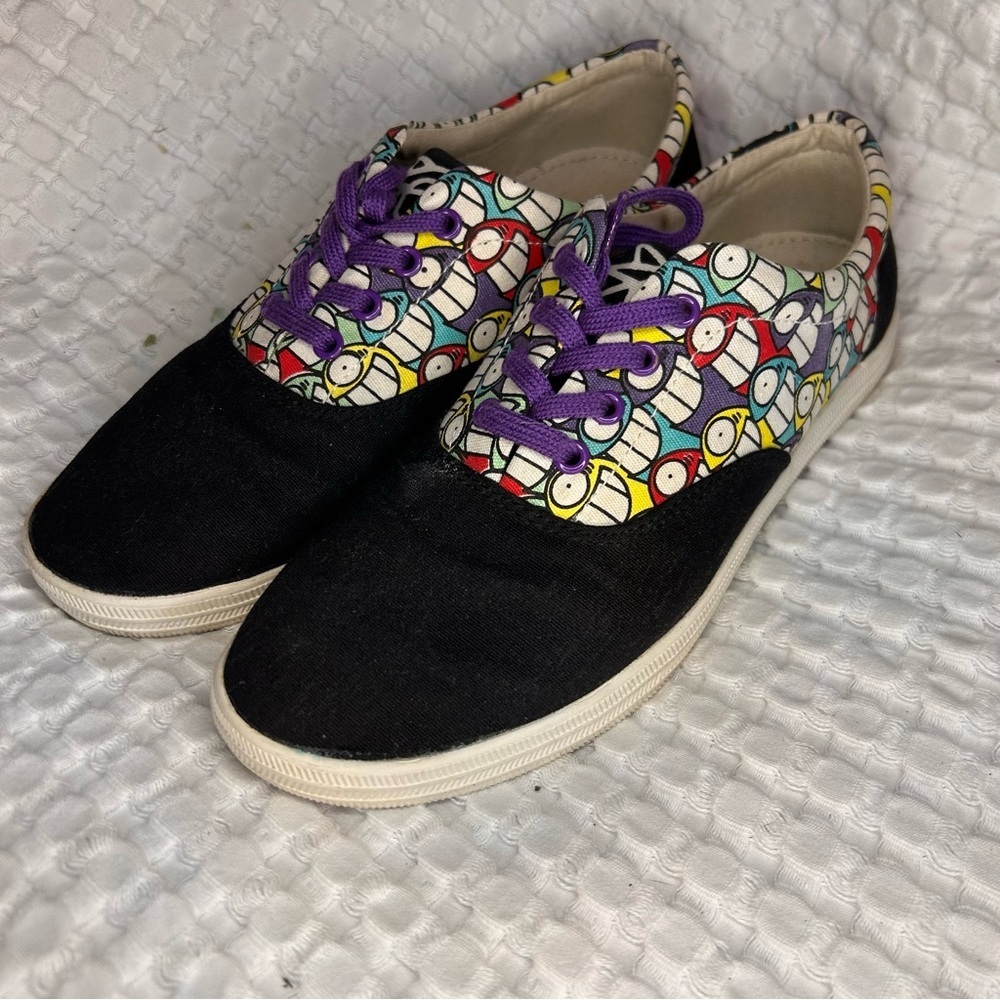 Discontinued Bucketfeet Artist Collab Abstract Pop Art Sneakers Women’s 8 EU 39